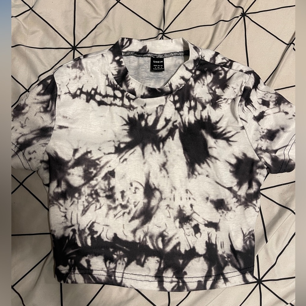 Shein Tie-Dye Crop Top